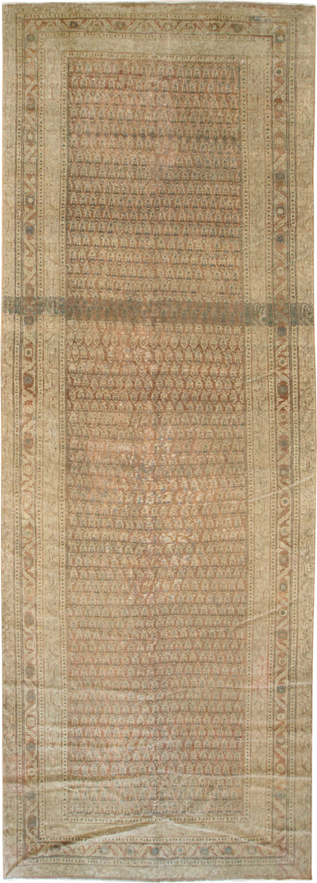 Antique Persian Malayer Long Carpet, No.14942 - Gss