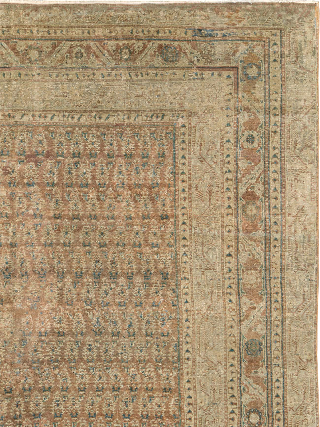 Antique Persian Malayer Long Carpet, No.14942 - Gss
