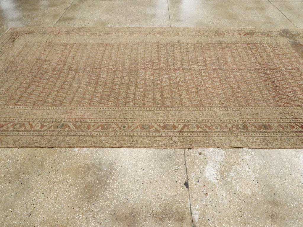 Antique Persian Malayer Long Carpet, No.14942 - Gss