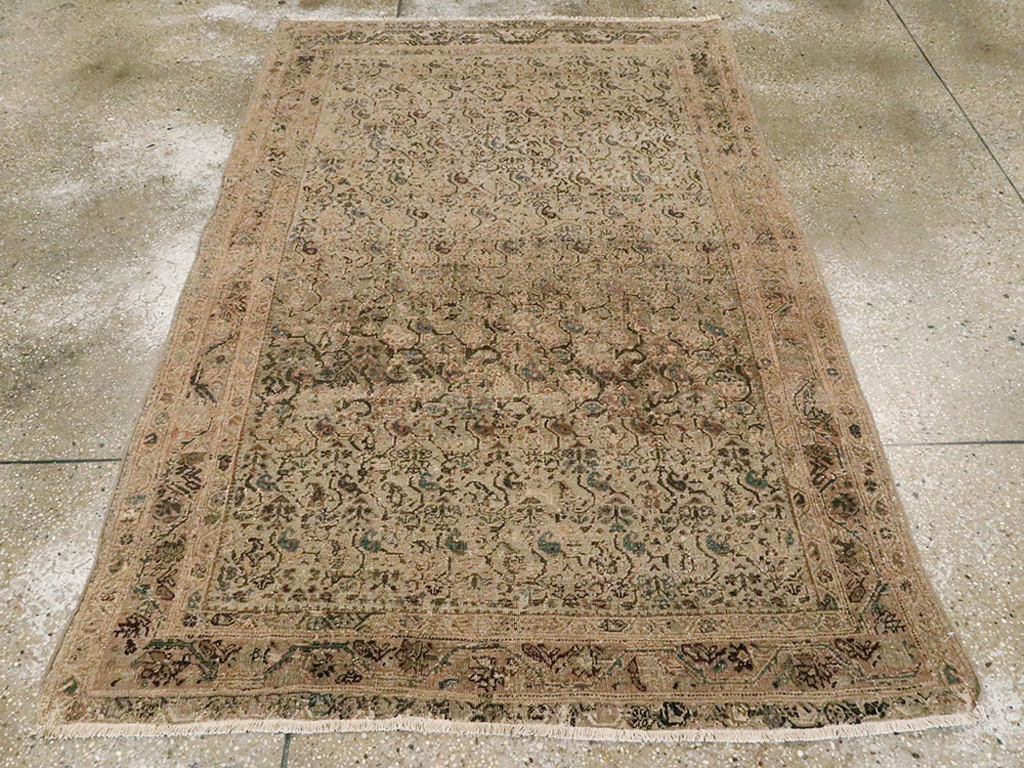 Vintage Persian Malayer Rug, No.14945 - Gss