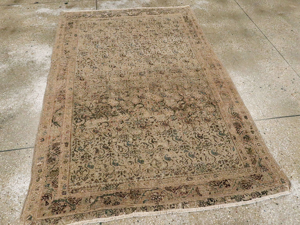 Vintage Persian Malayer Rug, No.14945 - Gss