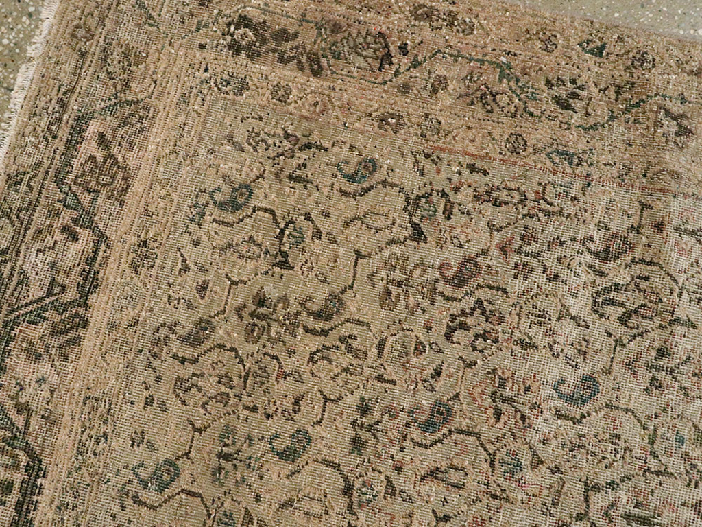 Vintage Persian Malayer Rug, No.14945 - Gss