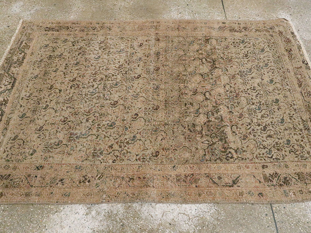 Vintage Persian Malayer Rug, No.14945 - Gss