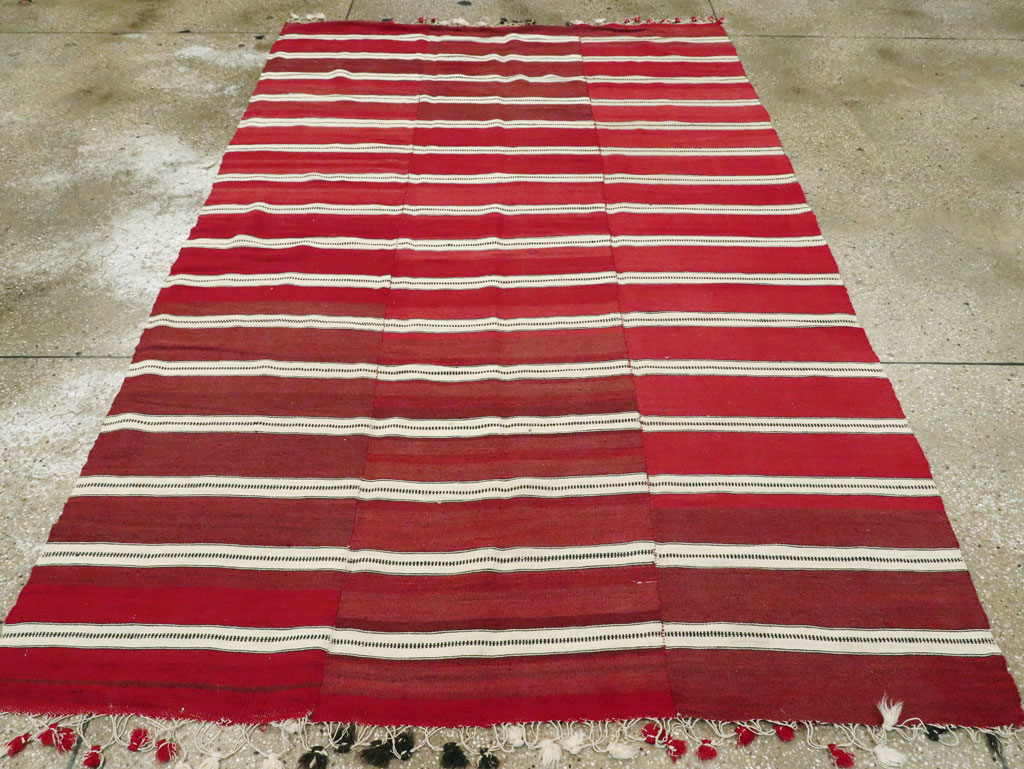 Vintage Turkish Flatweave Kilim, No.14978 - Gss