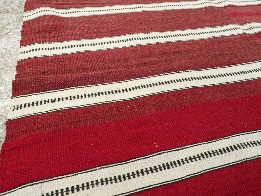 Vintage Turkish Flatweave Kilim, No.14978 - Gss