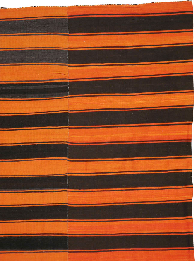 Vintage Turkish Flatweave Kilim, No.14983 - Gss