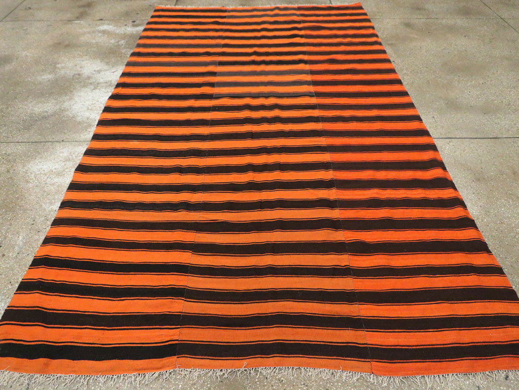 Vintage Turkish Flatweave Kilim, No.14983 - Gss