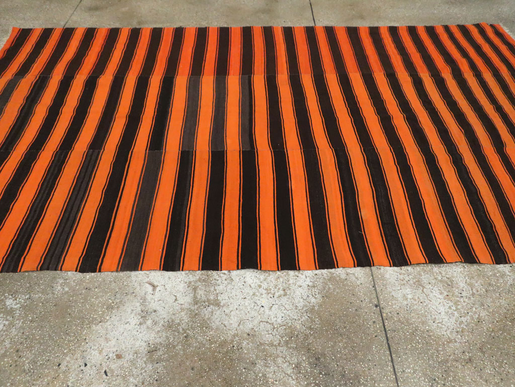 Vintage Turkish Flatweave Kilim, No.14983 - Gss