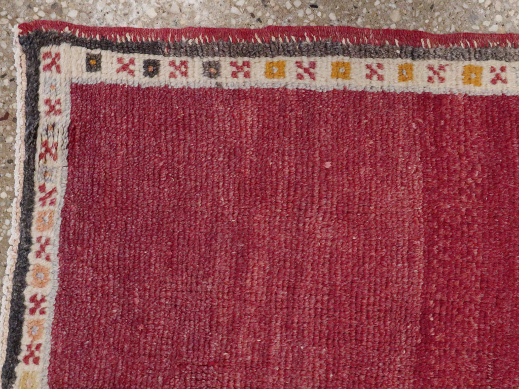 Vintage Turkish Anatolian Throw Rug, No.14998 - Gss
