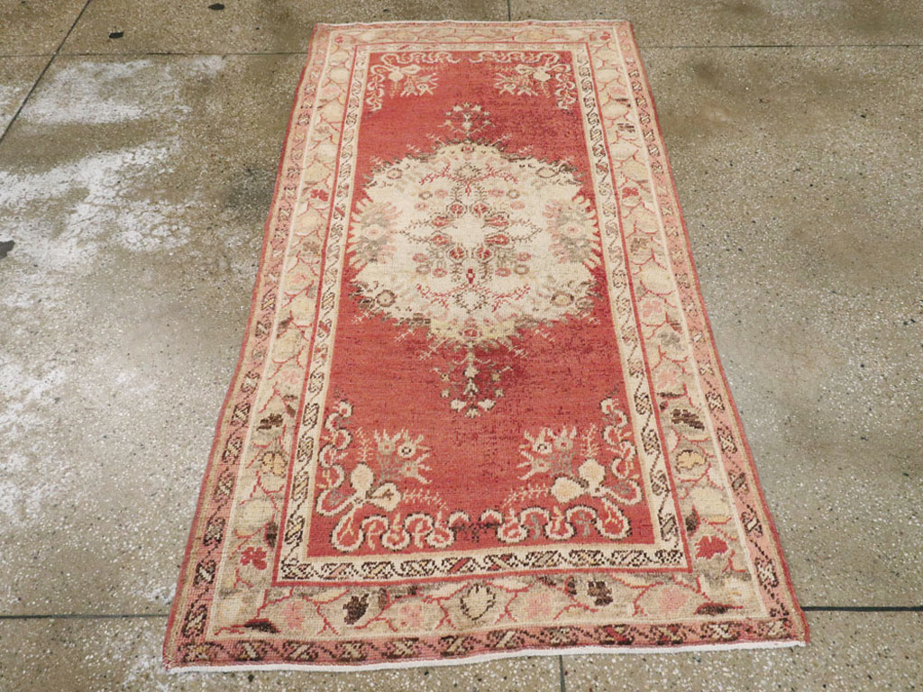 Antique  Turkish Oushak Rug, No.15013 - Gss