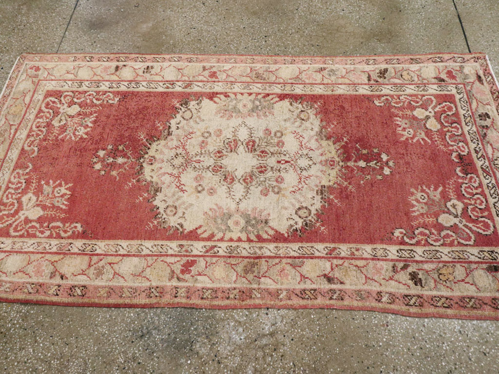 Antique  Turkish Oushak Rug, No.15013 - Gss