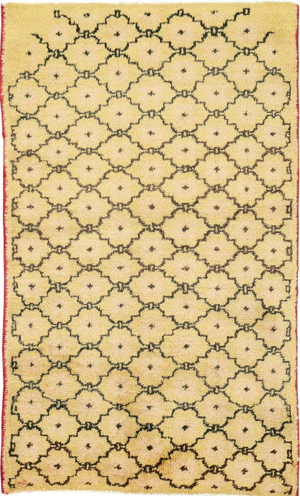 Vintage Turkish Anatolian Throw Rug, No.15028 - Gss