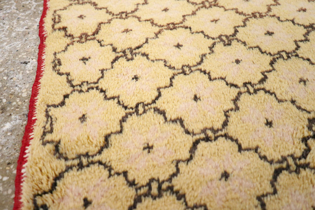 Vintage Turkish Anatolian Throw Rug, No.15028 - Gss