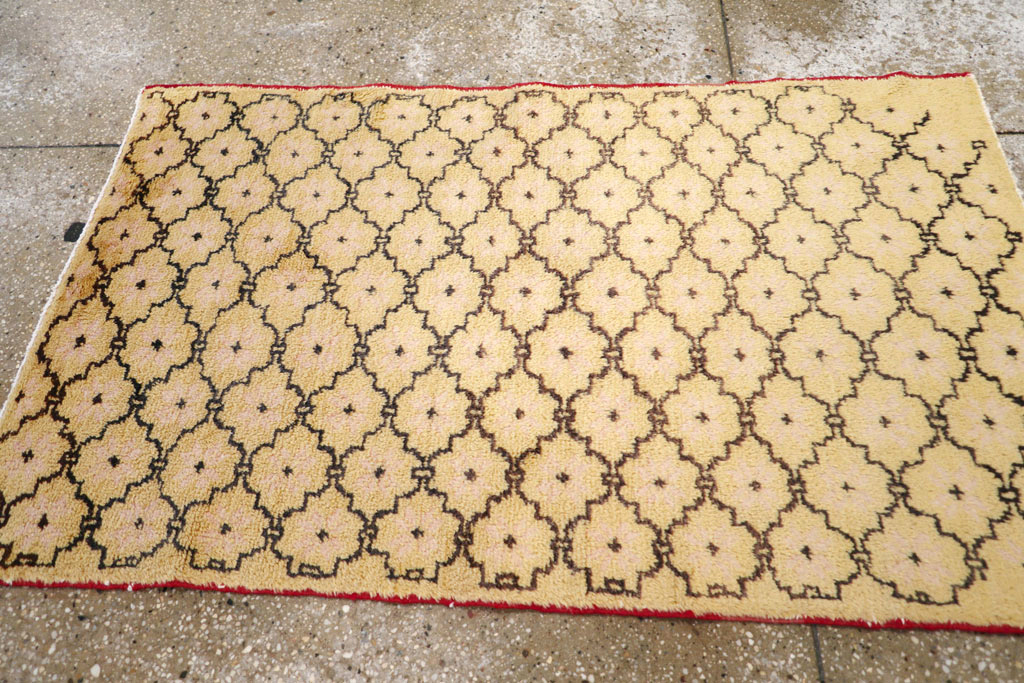 Vintage Turkish Anatolian Throw Rug, No.15028 - Gss