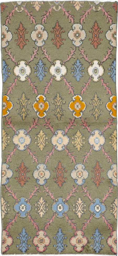 Vintage Turkish Anatolian Throw Rug, No.15036 - Gss