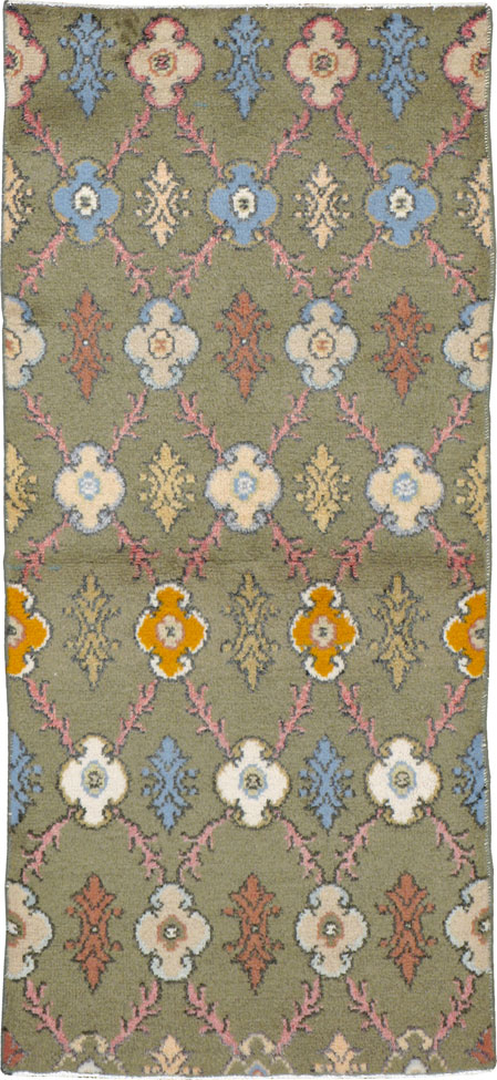 Vintage Turkish Anatolian Throw Rug, No.15036 - Gss