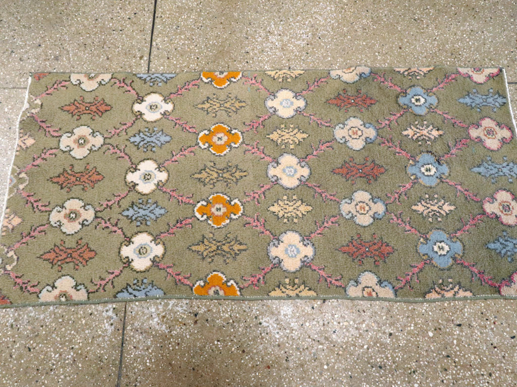 Vintage Turkish Anatolian Throw Rug, No.15036 - Gss