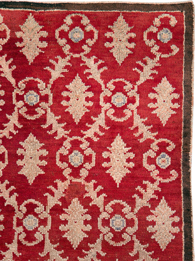 Vintage Turkish Anatolian Accent Rug, No.15041 - Gss