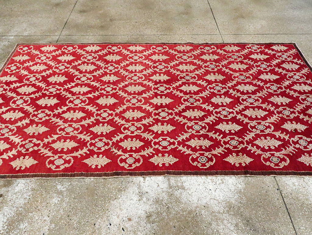 Vintage Turkish Anatolian Accent Rug, No.15041 - Gss