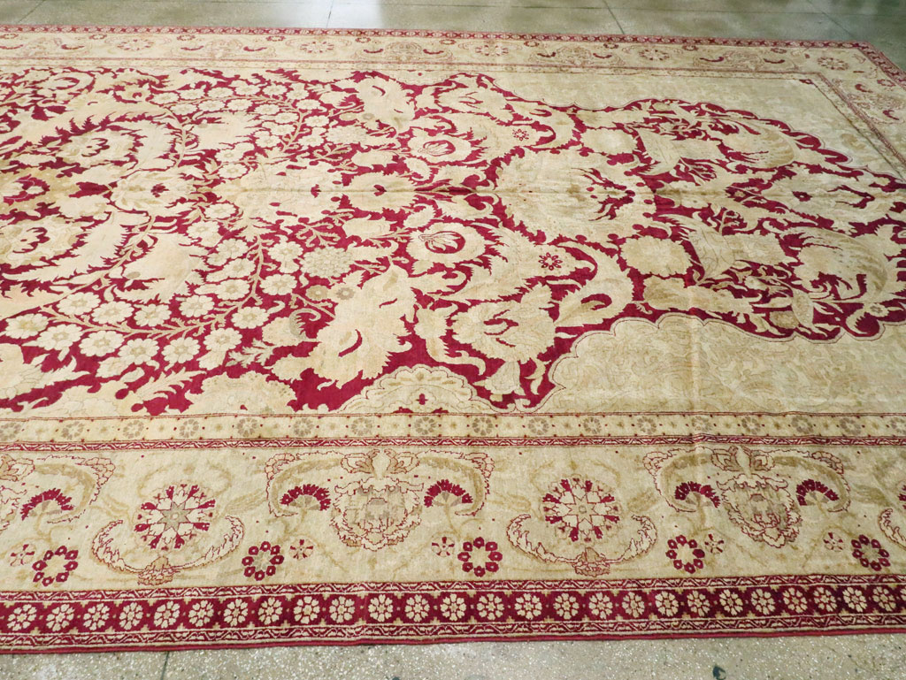 Antique Indian Agra Carpet, No.15046 - Gss