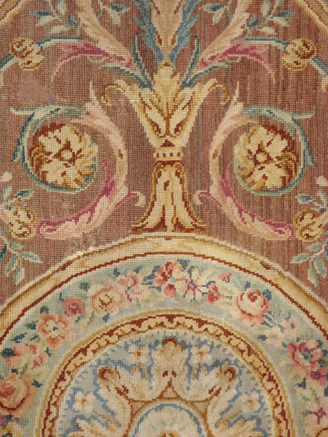 Antique French Savonnerie Carpet, No.15064 - Gss