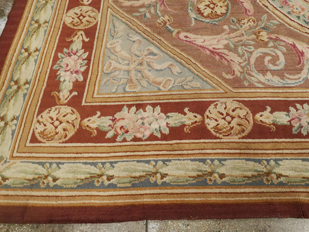 Antique French Savonnerie Carpet, No.15064 - Gss