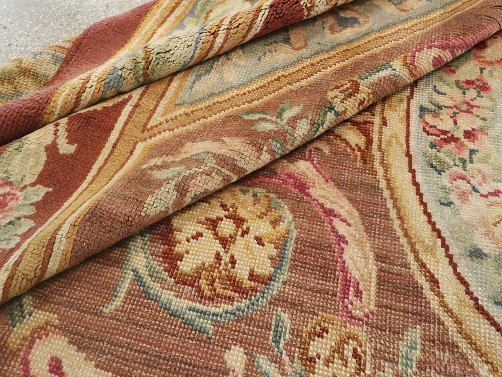 Antique French Savonnerie Carpet, No.15064 - Gss
