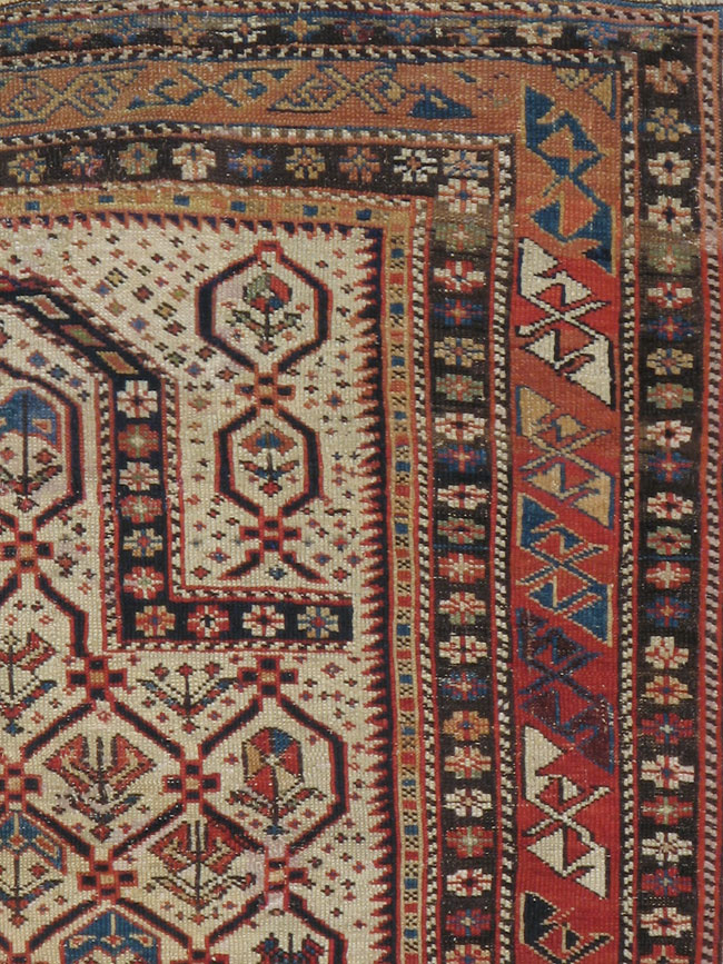 Antique  Caucasian Shirvan Rug, No.15069 - Gss