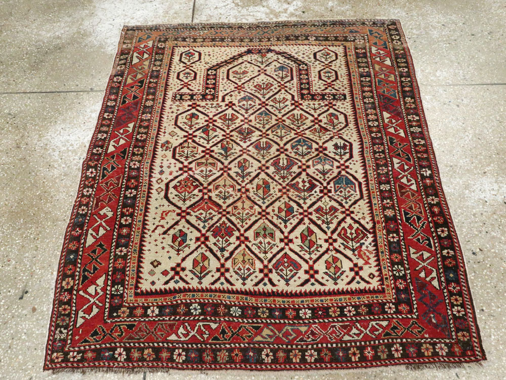 Antique  Caucasian Shirvan Rug, No.15069 - Gss