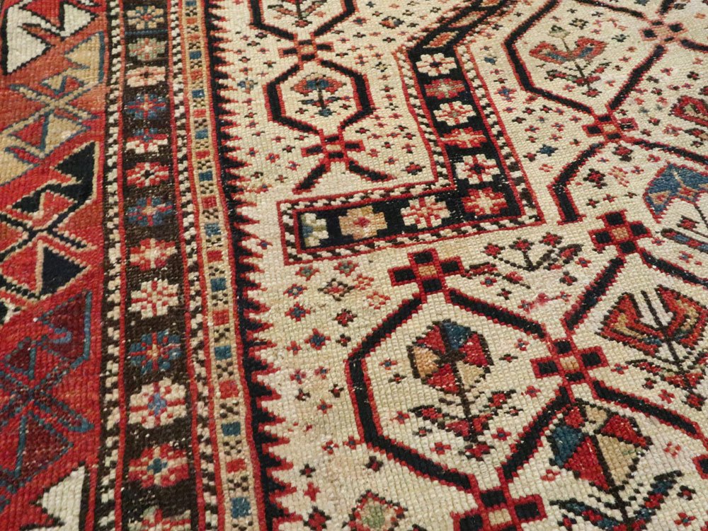 Antique  Caucasian Shirvan Rug, No.15069 - Gss