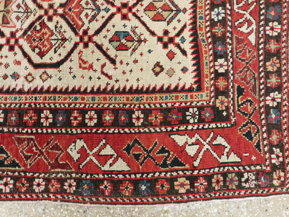 Antique  Caucasian Shirvan Rug, No.15069 - Gss