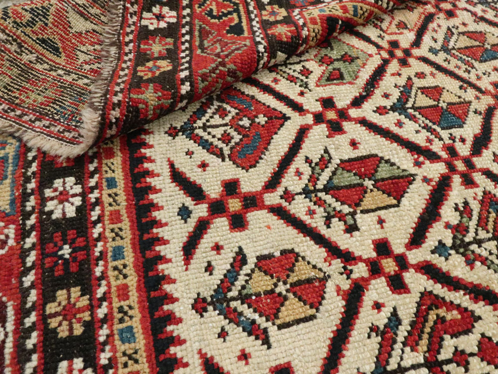 Antique  Caucasian Shirvan Rug, No.15069 - Gss
