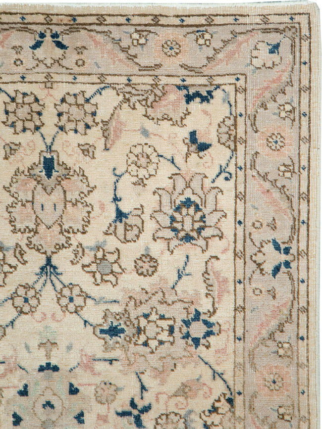 Vintage Persian Tabriz Rug (Pair: 1 of 2), No.15089 - Gss