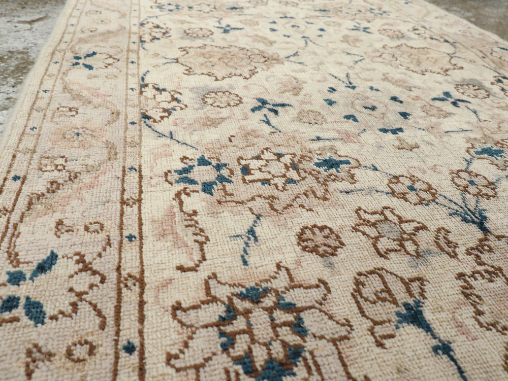 Vintage Persian Tabriz Rug (Pair: 1 of 2), No.15089 - Gss