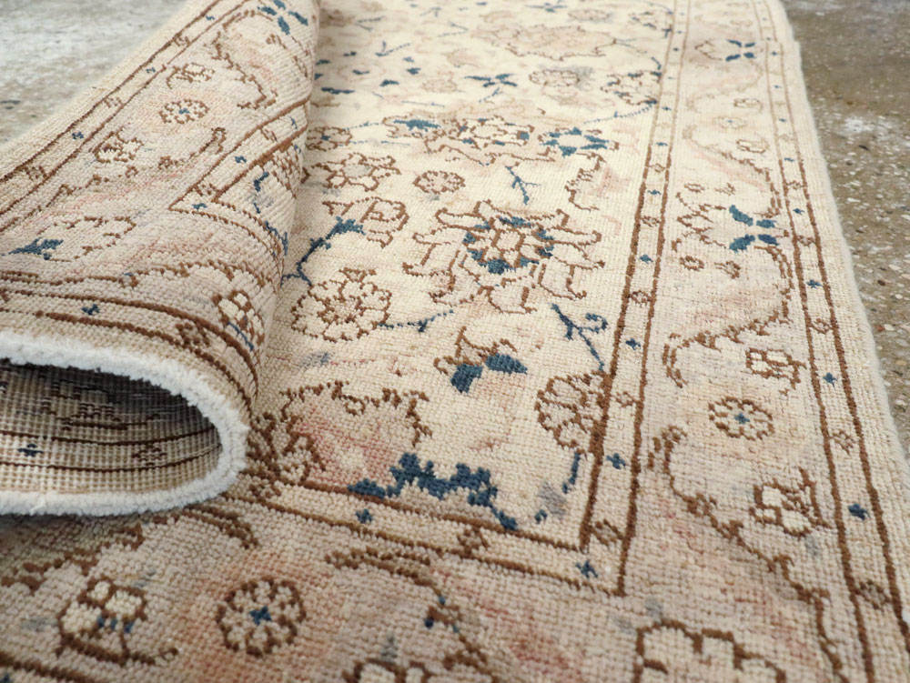 Vintage Persian Tabriz Rug (Pair: 1 of 2), No.15089 - Gss