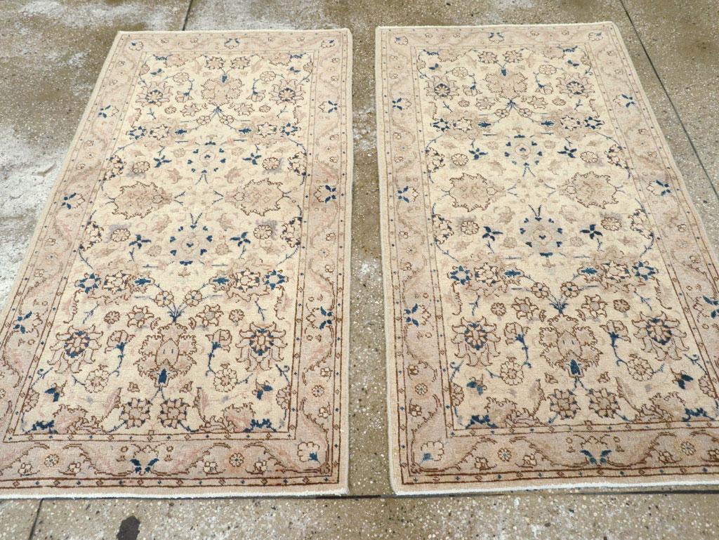 Vintage Persian Tabriz Rug (Pair: 1 of 2), No.15089 - Gss