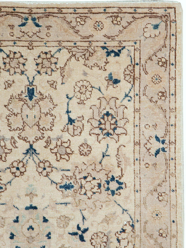 Vintage Persian Tabriz Rug (Pair: 2 of 2), No.15090 - Gss