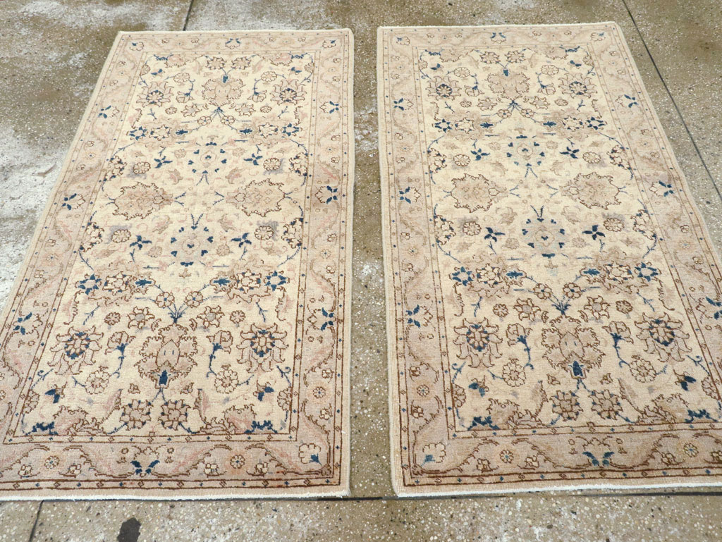 Vintage Persian Tabriz Rug (Pair: 2 of 2), No.15090 - Gss