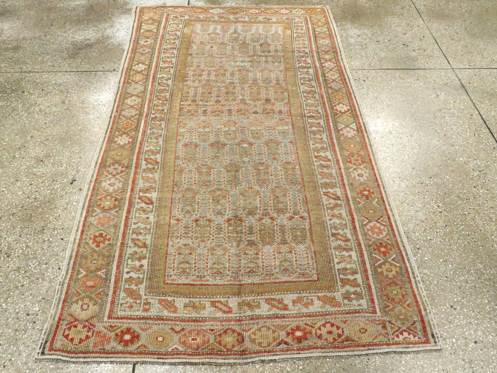 Antique Persian Kurdish Rug, No.15108 - Gss