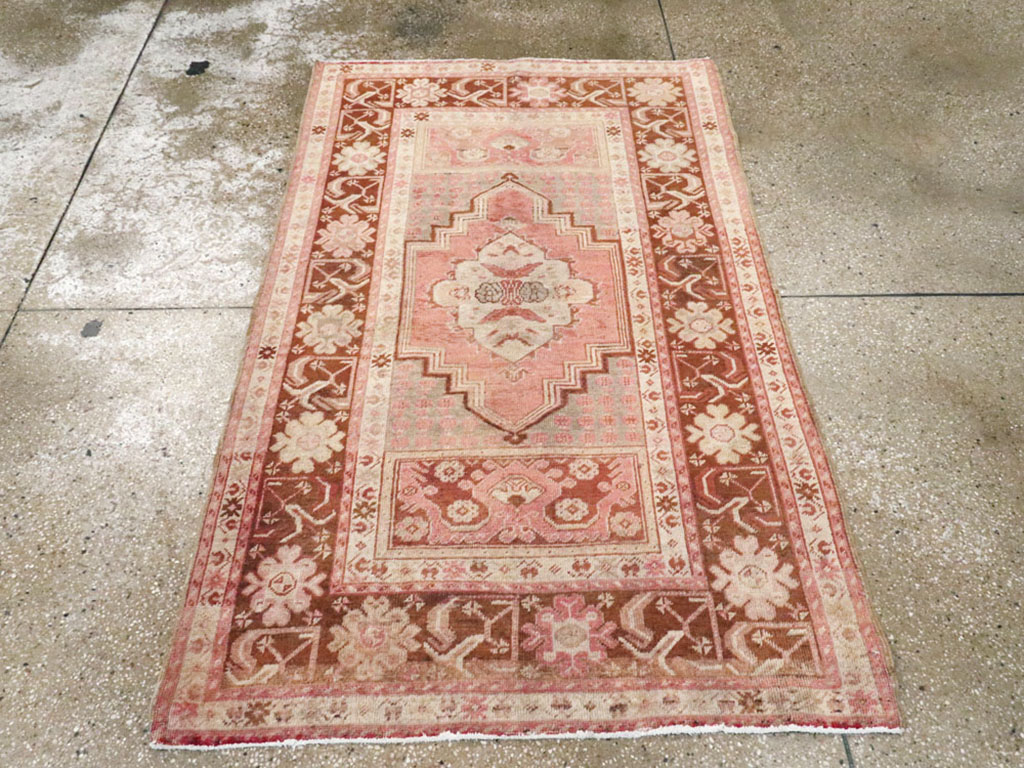 Vintage Turkish Oushak Rug, No.15116 - Gss