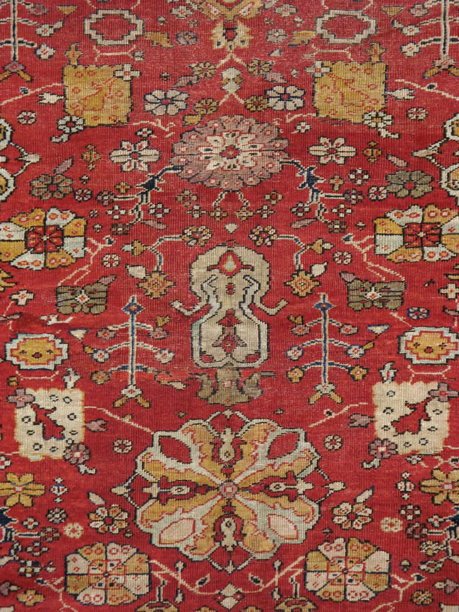 Antique Persian Sultanabad Gallery Carpet, No.15154 - Gss