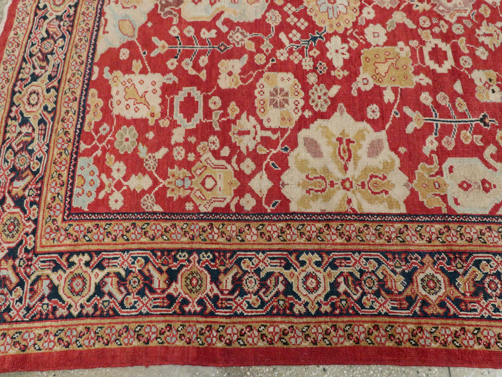 Antique Persian Sultanabad Gallery Carpet, No.15154 - Gss