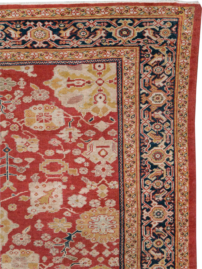 Antique Persian Sultanabad Gallery Carpet, No.15154 - Gss