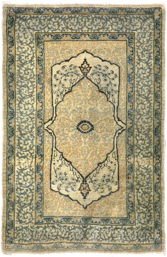 Antique Persian Tabriz Hagi Jalili Rug, No.15166 - Gss