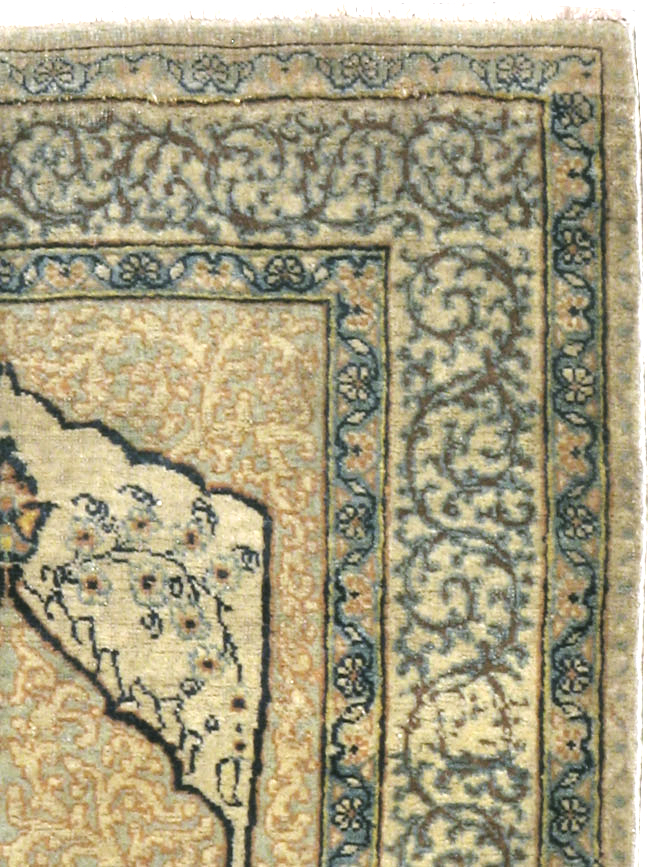Antique Persian Tabriz Hagi Jalili Rug, No.15166 - Gss