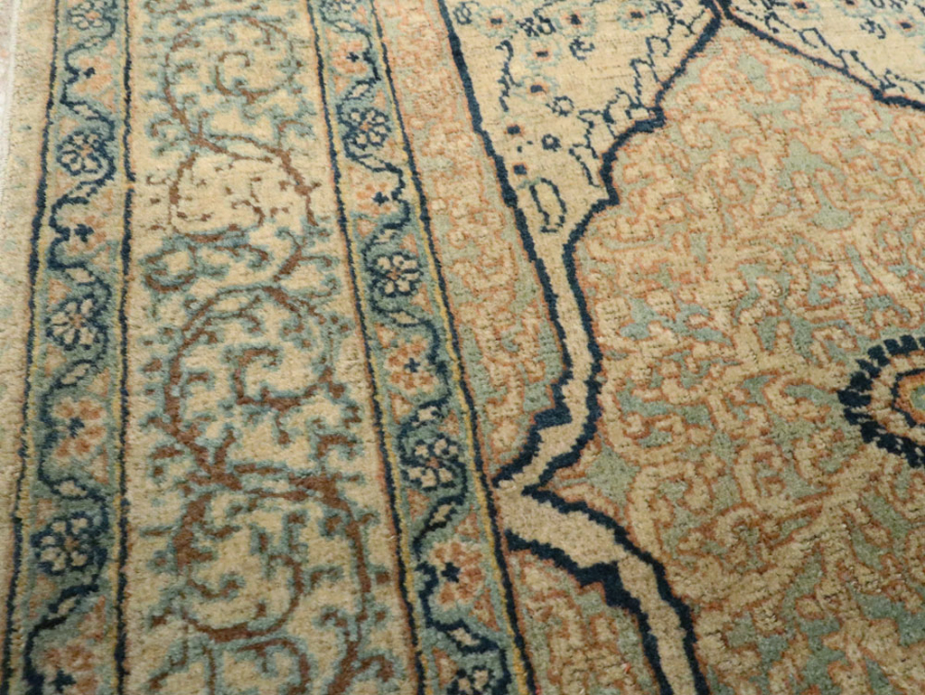 Antique Persian Tabriz Hagi Jalili Rug, No.15166 - Gss