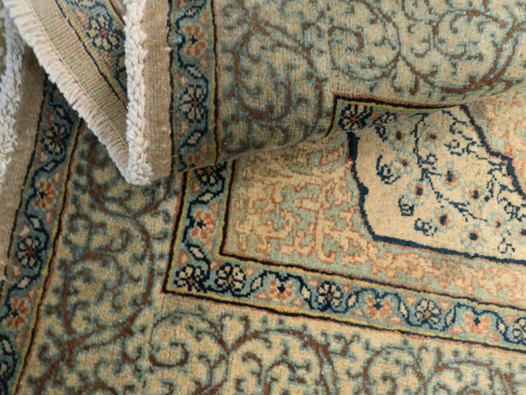 Antique Persian Tabriz Hagi Jalili Rug, No.15166 - Gss