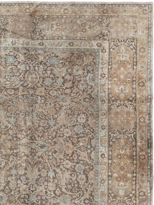 Antique Persian Tabriz Carpet, No.15197 - Gss