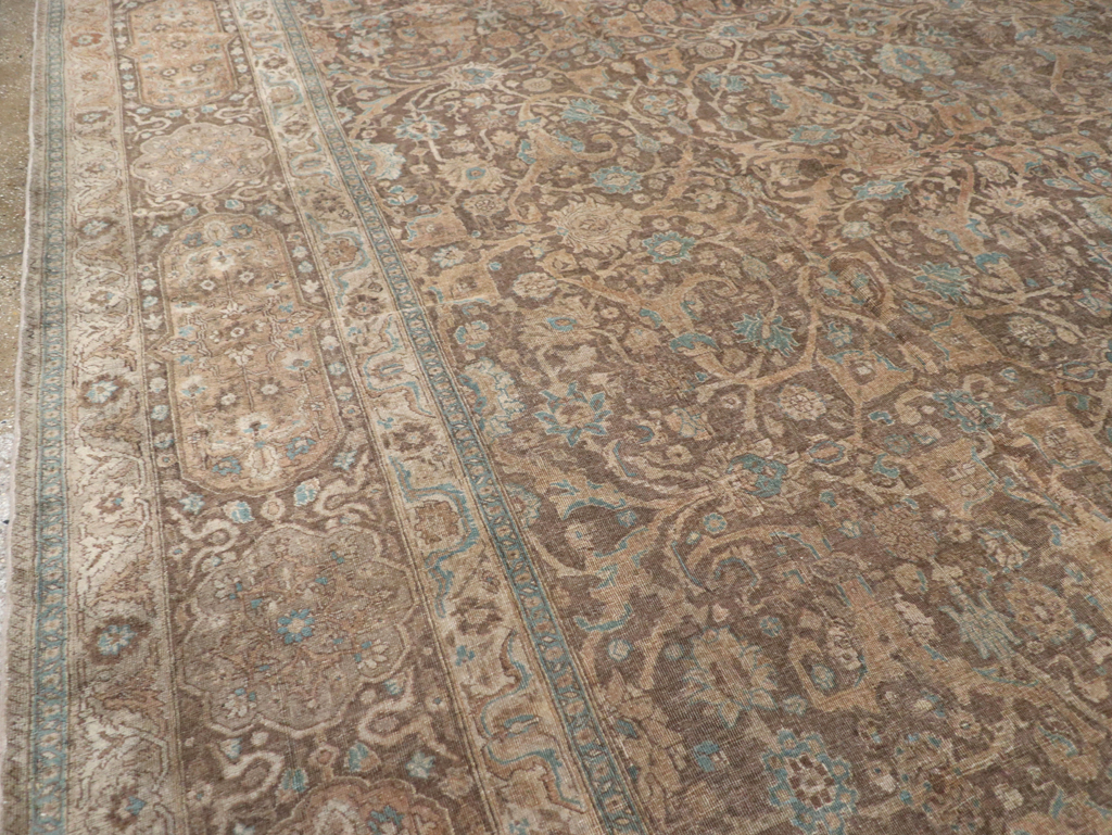 Antique Persian Tabriz Carpet, No.15197 - Gss