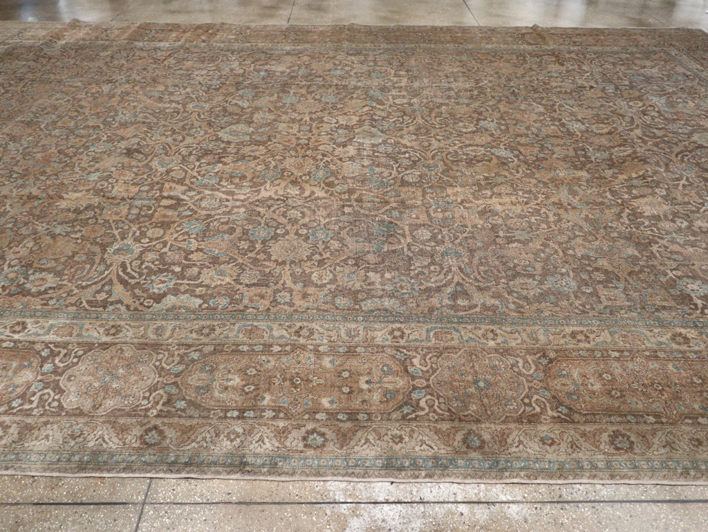 Antique Persian Tabriz Carpet, No.15197 - Gss